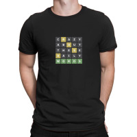 Crazy About These Daily Words (wordle Game) T-shirt | Artistshot