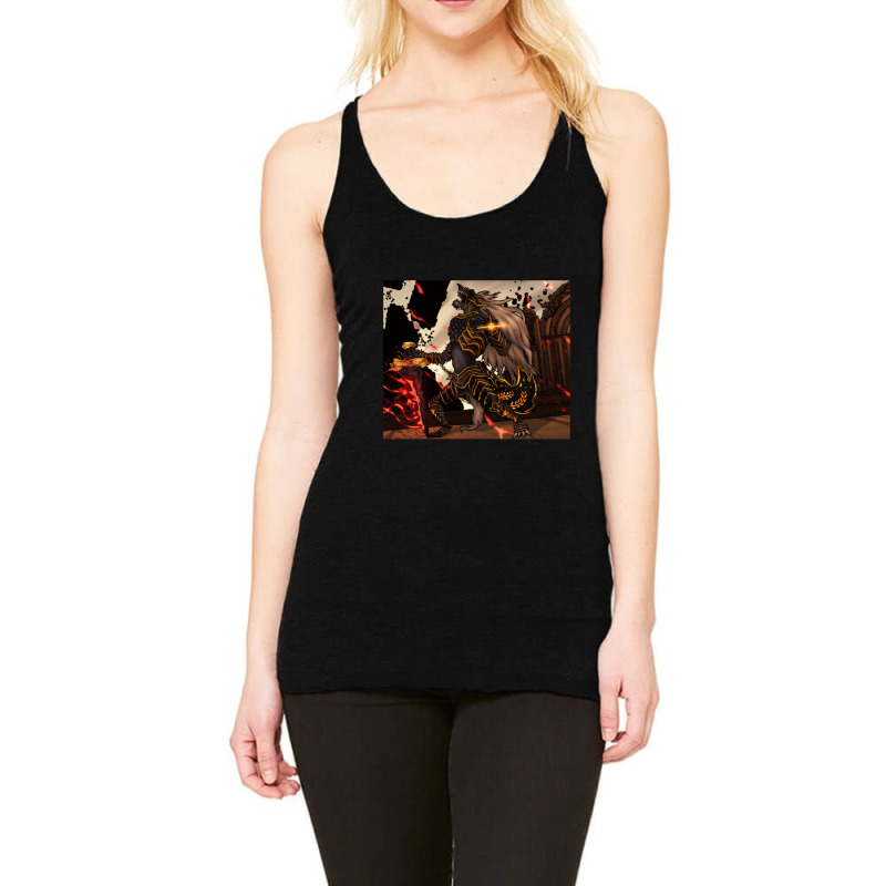 Blaidd Strive Burn Racerback Tank by ErnestGallon | Artistshot