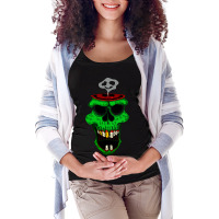 Skull Smile Maternity Scoop Neck T-shirt | Artistshot