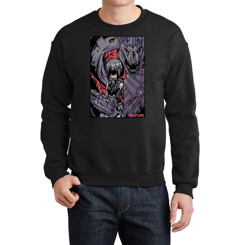 I Hate Getting Hurt Bofuri Crewneck Sweatshirt by fanteeseylas | Artistshot