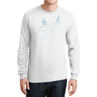 Hopscotch Astronauts Long Sleeve Shirts | Artistshot