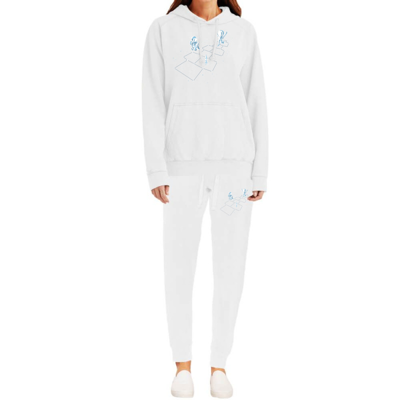 Hopscotch Astronauts Hoodie & Jogger Set | Artistshot