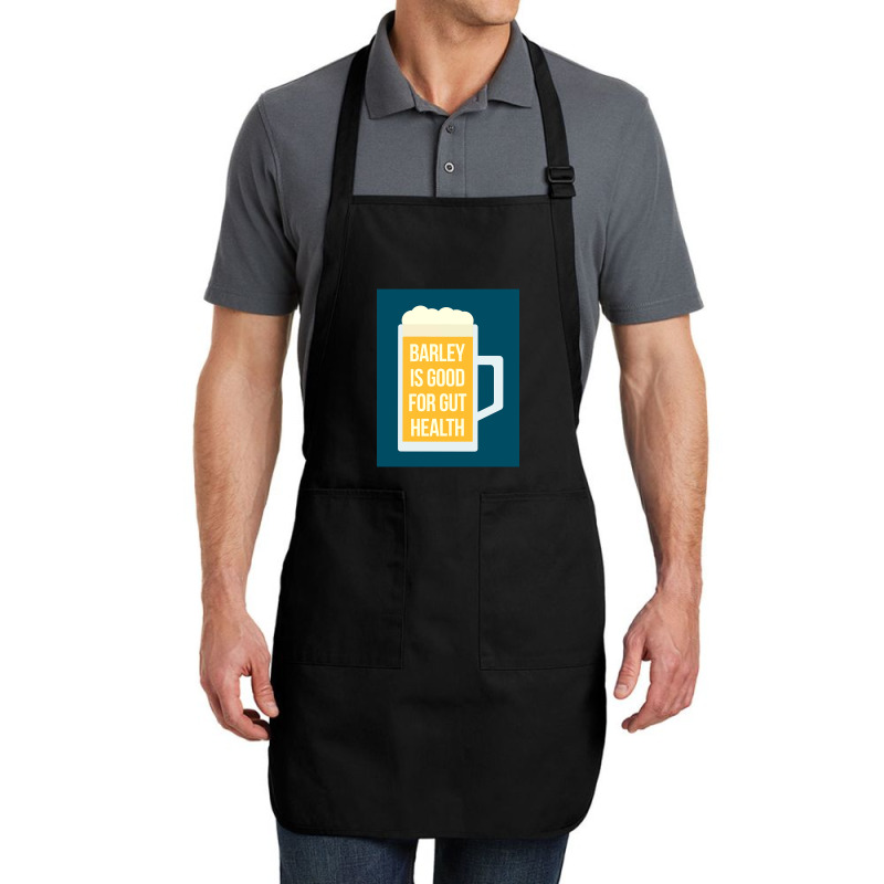 Barley Is Good For Gut Health Full-length Apron | Artistshot