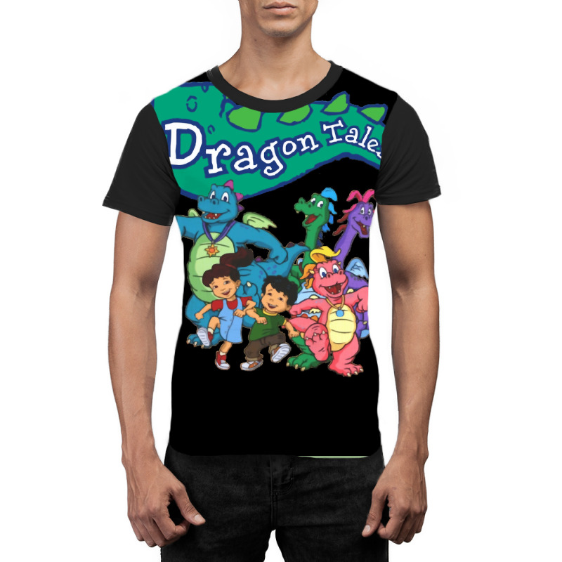 Dragon Tales Graphic Poster Vintage Graphic T-shirt by ameldeditton00 | Artistshot