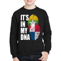 Burmese And Panamanian Mix Heritage Dna Flag Youth Sweatshirt | Artistshot