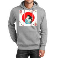 Geisha Combing Her Hair 1920 Poster Trending Green Unisex Hoodie | Artistshot