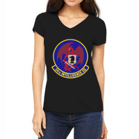 34th Intelligence Squadron (u.s. Air Force) Women's V-neck T-shirt | Artistshot