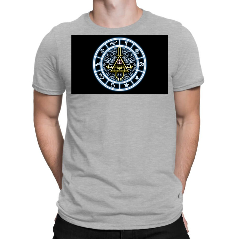 Gravity Falls Bill Cipher Wheel Poster Summer T-Shirt by roccionsteeleys | Artistshot