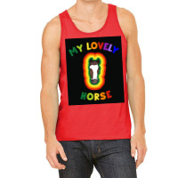 My Lovely Horse Poster Girl Tank Top | Artistshot