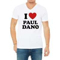 I Heart Paul Dano 3 V-neck Tee | Artistshot