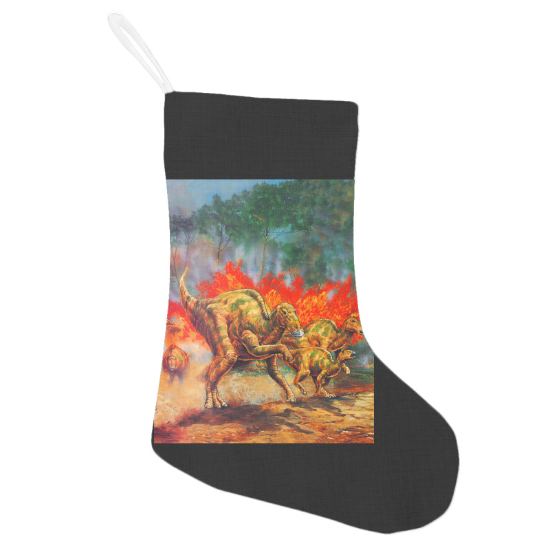 Hadrosaurus Poster Love Holiday Stocking | Artistshot