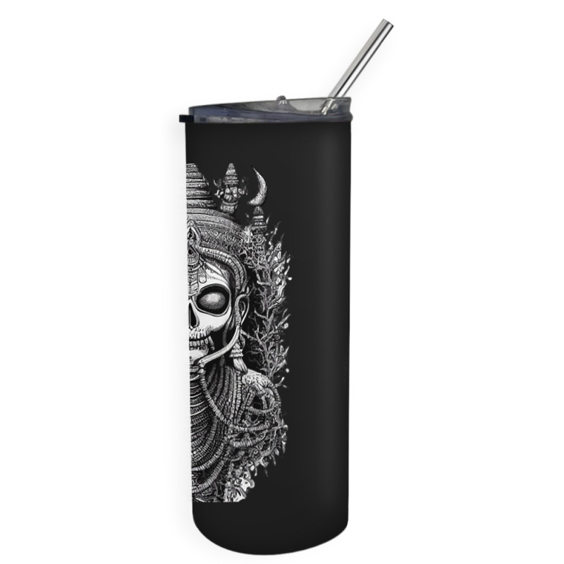 Ancient Mythical God Of Death Skinny Tumbler | Artistshot