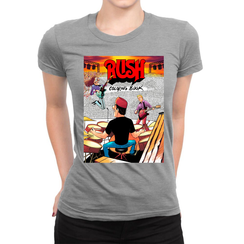 Coloring Book 1 Ladies Fitted T-Shirt by umbertwappelt | Artistshot