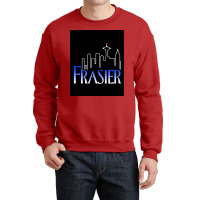 Frasier Crane Tribute Gift Fan Poster Red Crewneck Sweatshirt | Artistshot