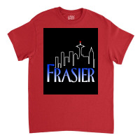 Frasier Crane Tribute Gift Fan Poster Red Classic T-shirt | Artistshot