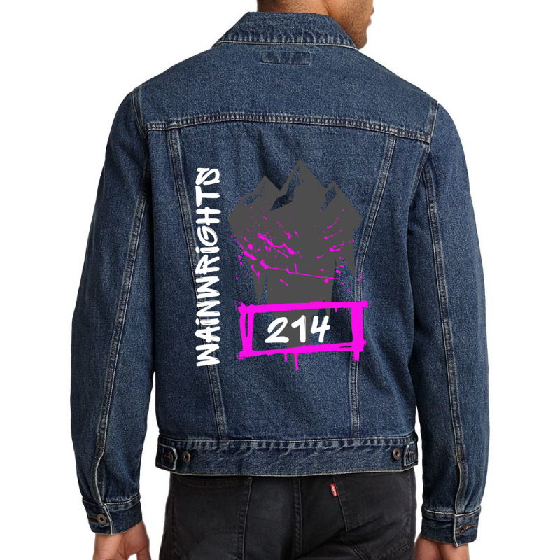 Wainwrights  214  Lake District National Park  Mountain Bagging  Graff Men Denim Jacket | Artistshot