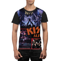 Kiss Alive Era Collage   Vintage Iron On Look Graphic T-shirt | Artistshot