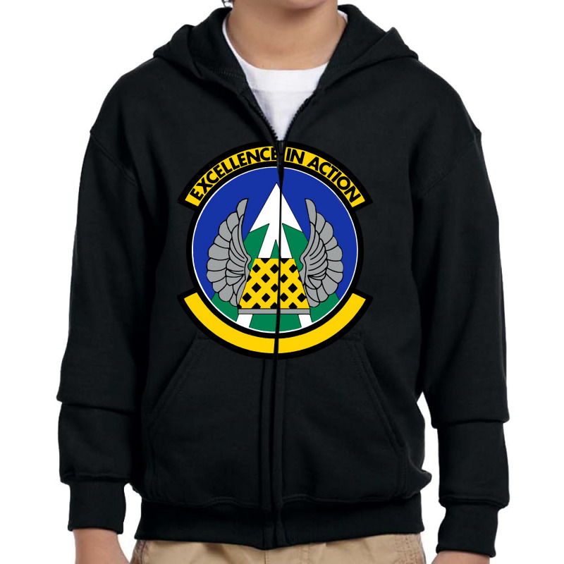 36 Aerial Port Squadron Afrc (u.s. Air Force) Youth Zipper Hoodie by Weasetu1379 | Artistshot