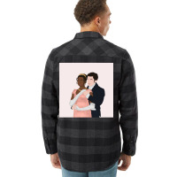 Kate Sharma And Anthony Bridgerton Poster Cute Flannel Shirt | Artistshot