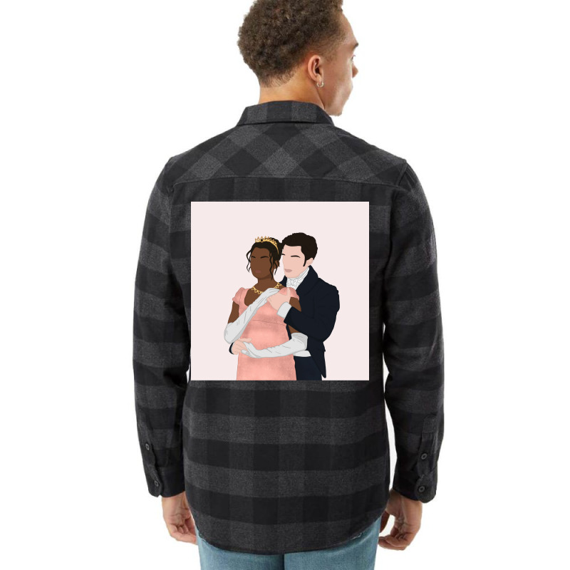 Kate Sharma And Anthony Bridgerton Poster Cute Flannel Shirt by roccionsteeleys | Artistshot