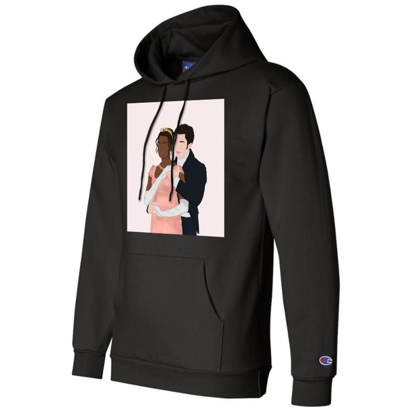 Kate Sharma And Anthony Bridgerton Poster Cute Champion Hoodie by roccionsteeleys | Artistshot