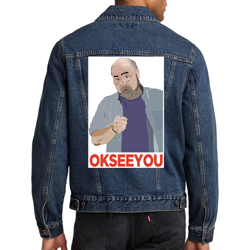 Kimx27s Convenience Ok See You Poster Men Denim Jacket by roccionsteeleys | Artistshot