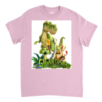 Gigantosaurus Giganto Amp 4 Kid Dinos Gigantosaurus Poster Red Classic T-shirt | Artistshot