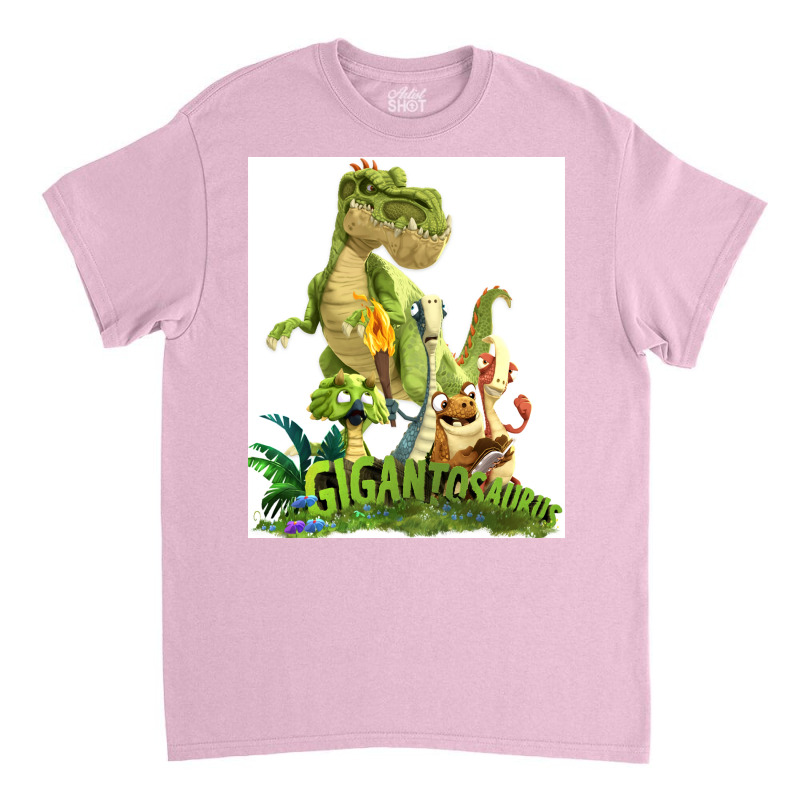 Gigantosaurus Giganto Amp 4 Kid Dinos Gigantosaurus Poster Red Classic T-shirt by kuarezdofebreihy | Artistshot