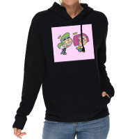 Hippie Cosmo And Wanda Poster Girl Lightweight Hoodie | Artistshot