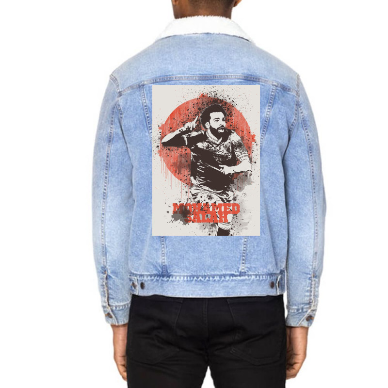 Mohamed Salah Unisex Sherpa-lined Denim Jacket | Artistshot