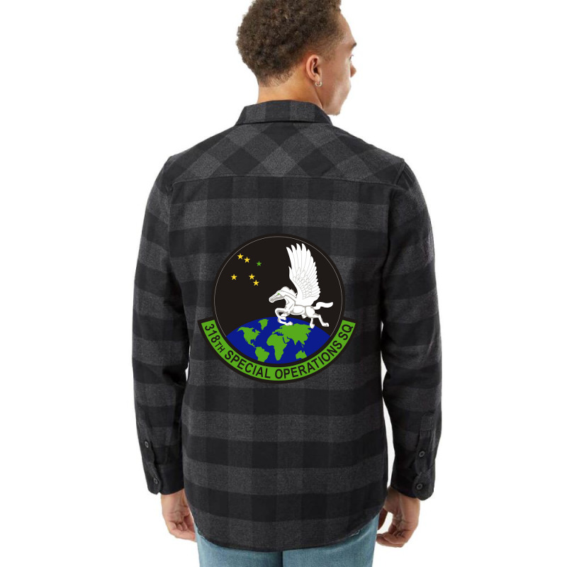 318th Special Operations Squadron (u.s. Air Force) Flannel Shirt | Artistshot