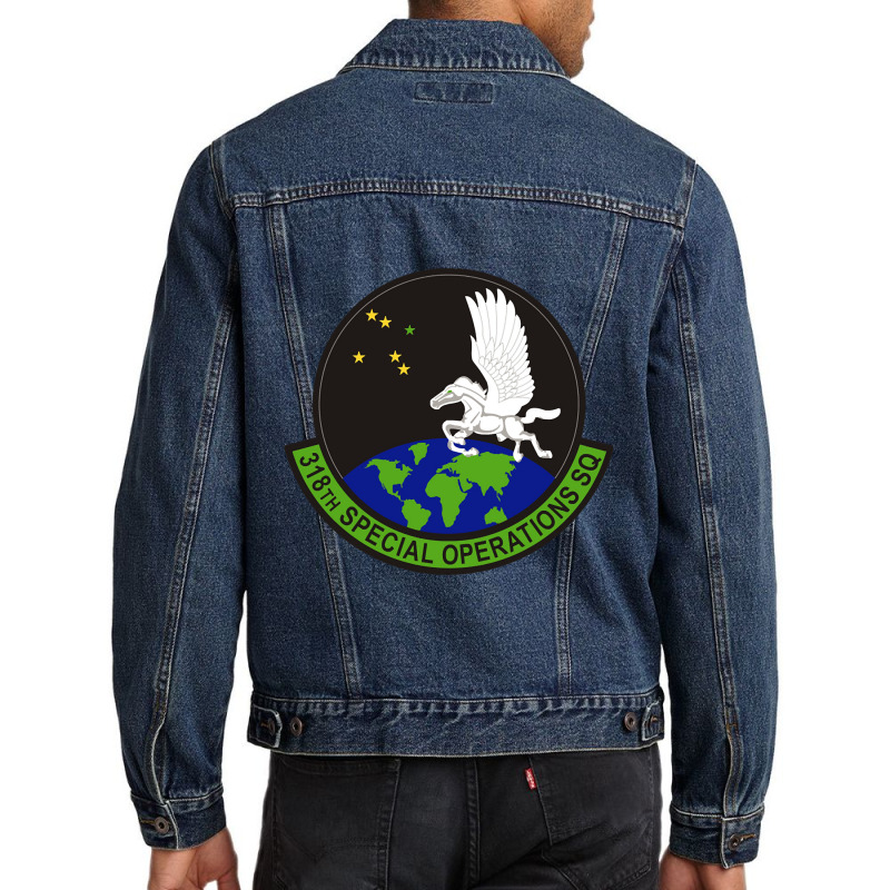 318th Special Operations Squadron (u.s. Air Force) Men Denim Jacket | Artistshot