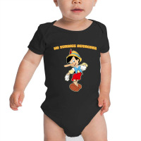 Pinocchio No Strings Attached Baby Bodysuit | Artistshot