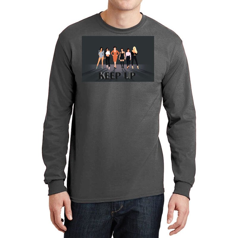 Keep Up Poster Aesthetic Long Sleeve Shirts | Artistshot