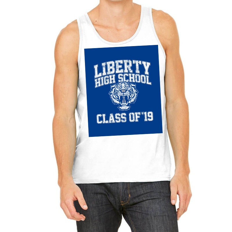 Lhs Class Of 19 Poster Aesthetic Tank Top | Artistshot