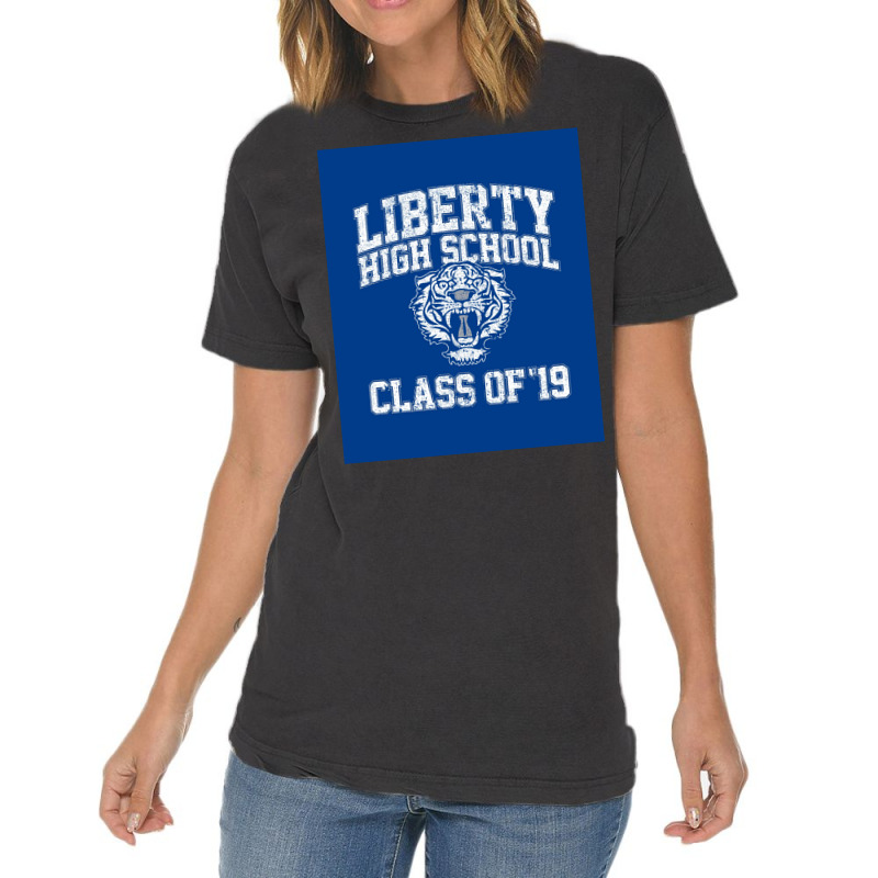 Lhs Class Of 19 Poster Aesthetic Vintage T-shirt | Artistshot