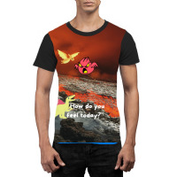 How Do You Feel Today Poster Tumblr Graphic T-shirt | Artistshot