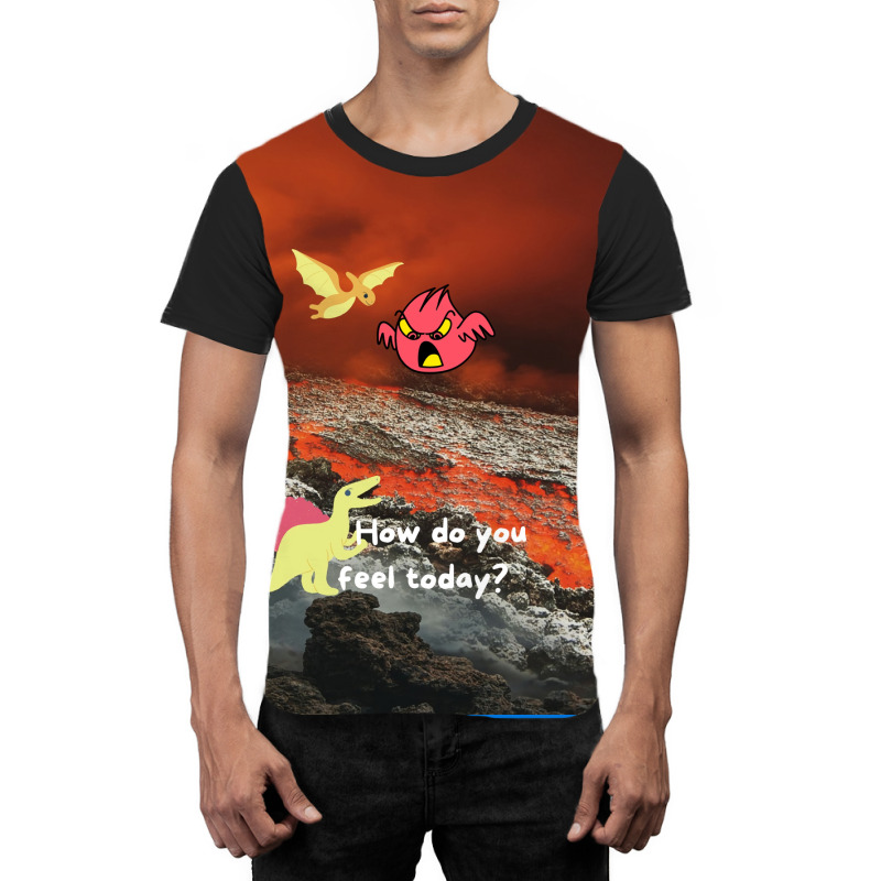 How Do You Feel Today Poster Tumblr Graphic T-shirt by gavrikashten0 | Artistshot