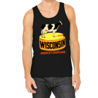 Wisconsin State Vintage Travel Decal 1 Tank Top | Artistshot