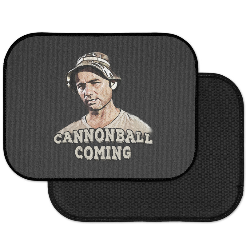 Cannon Ball Coming Rear Car Mat | Artistshot