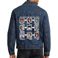 Birthday Gift Mega Japanese Man Video Games Idol Gifts Fot You Men Denim Jacket | Artistshot