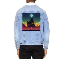 Fantasy Castle Unisex Sherpa-lined Denim Jacket | Artistshot