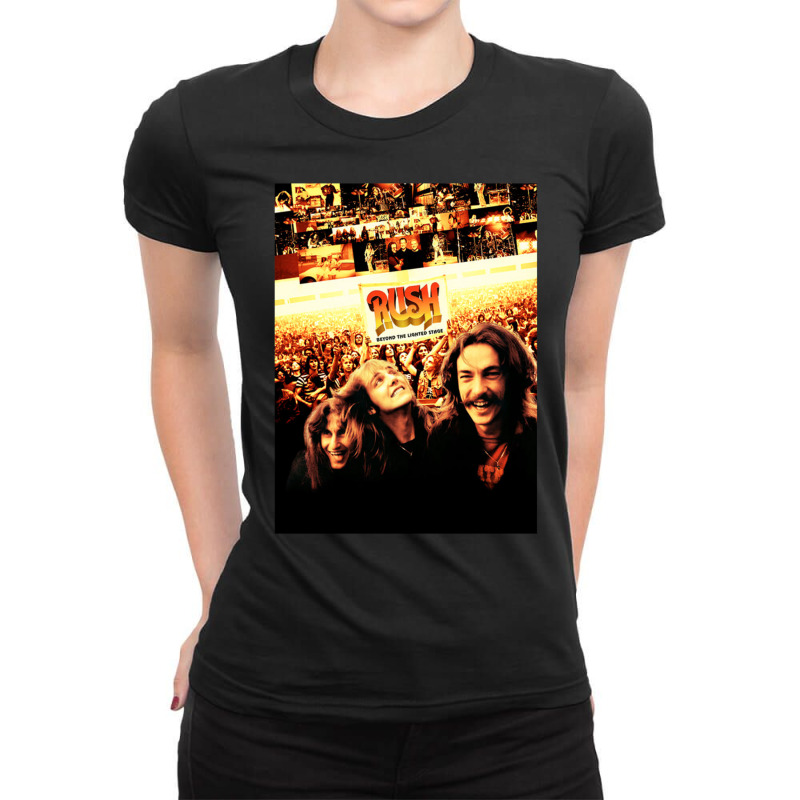 Beyond The Lighted Stage 1 Ladies Fitted T-Shirt by nilbelupg | Artistshot