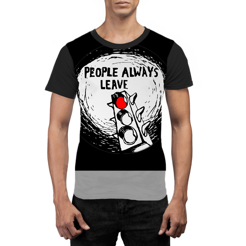 One Tree Hillpeople Always Leave Poster 80s Graphic T-shirt | Artistshot