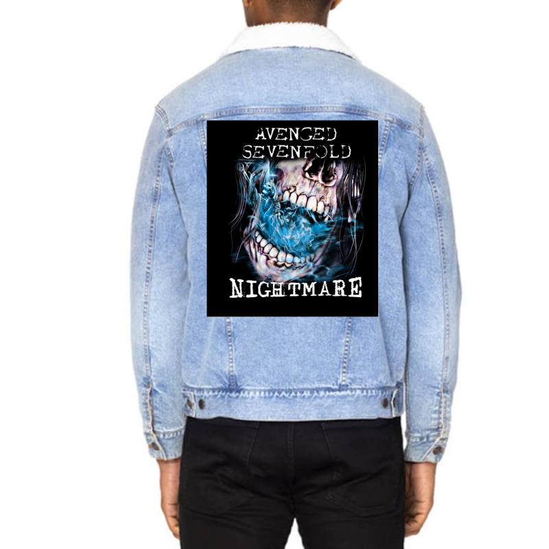 Avenged Sevenfold 32 Unisex Sherpa-lined Denim Jacket | Artistshot