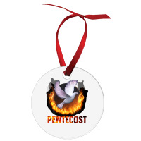 Pentecost Doves Fire Flame Holy Spirit Catholic Ornament | Artistshot