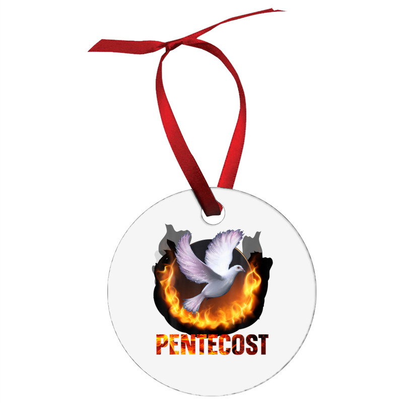 Pentecost Doves Fire Flame Holy Spirit Catholic Ornament | Artistshot