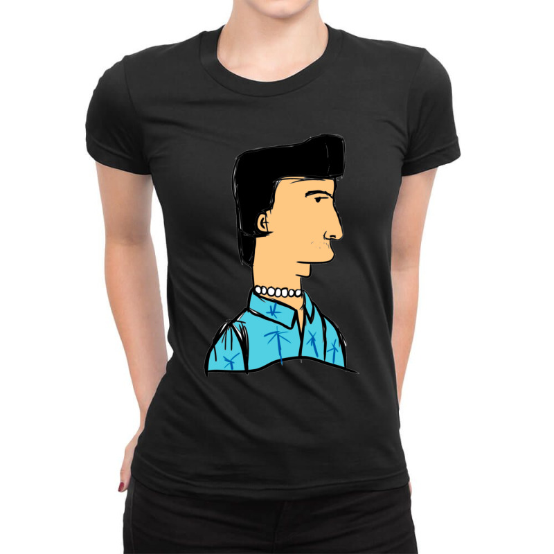 Tommy Vercetti Ladies Fitted T-Shirt by TresaHollen | Artistshot