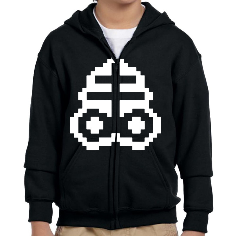 Binding Of Isaac Symbol Youth Zipper Hoodie by Cublaxsueng | Artistshot