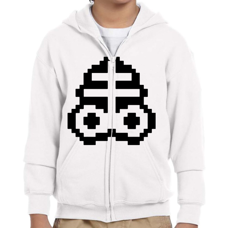 Binding Of Isaac Symbol Youth Zipper Hoodie by Cublaxsueng | Artistshot